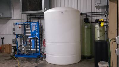 Industrial Water Treatment System Industrial water treatment installation